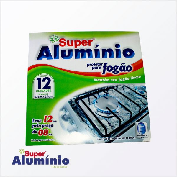 ALUMINO FORRO P/ COCINA 27X27 