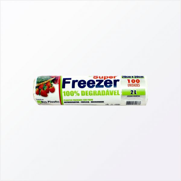 BOLSA P/FREEZER 20CMX30CM 100UN P/2LT