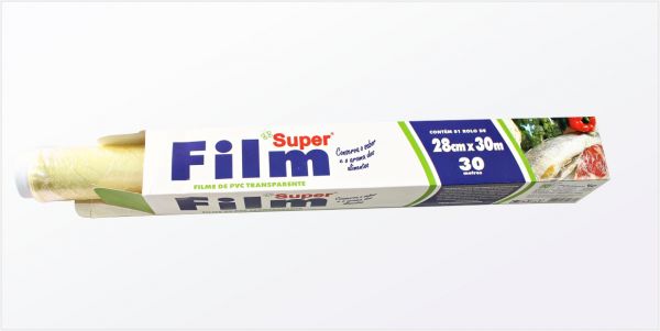 FILME PVC 28CMX15MTRS