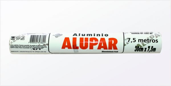 PAPEL ALUMINIO ALUPAR 30CMX7,5 METROS